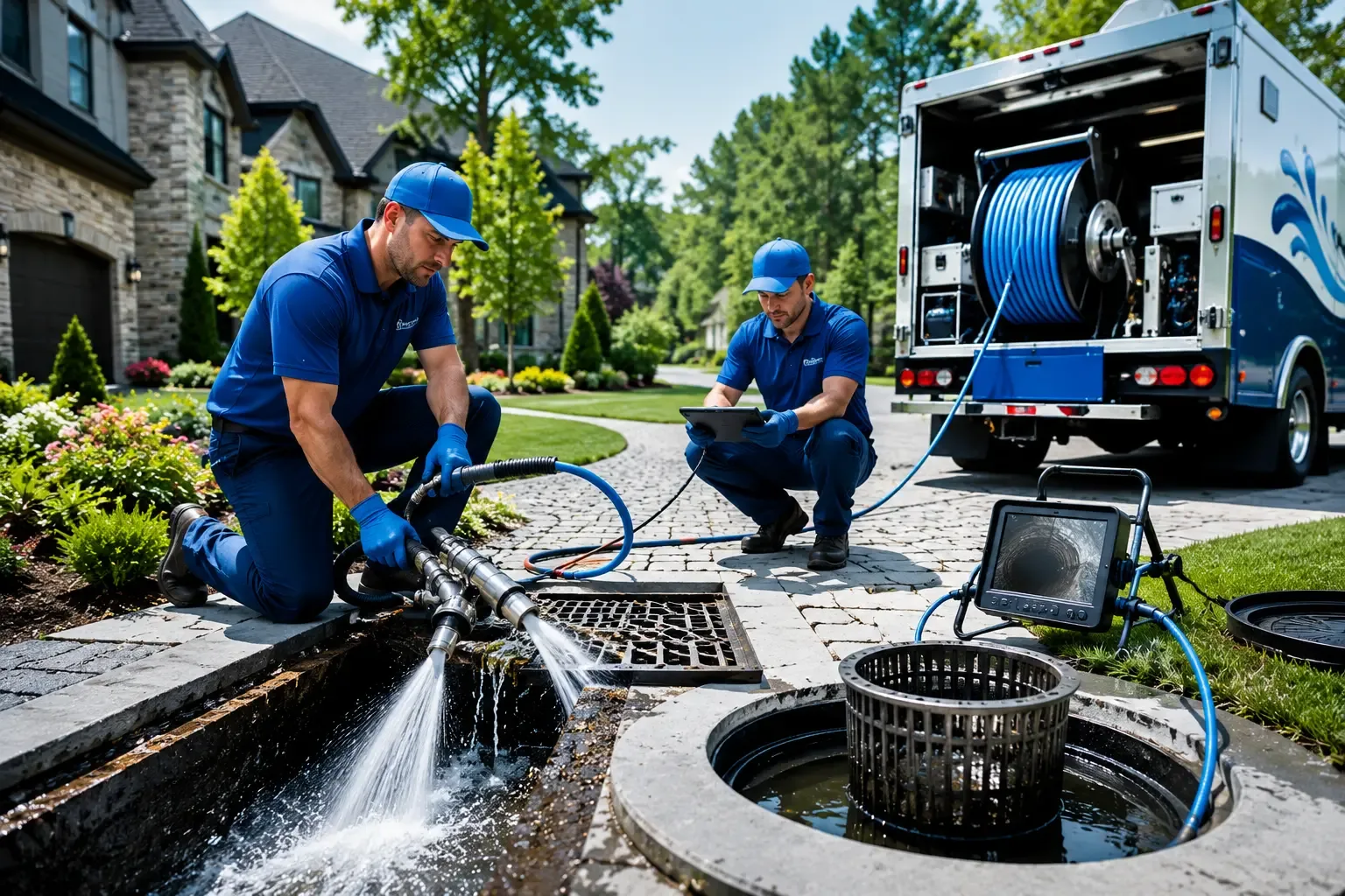 Local outdoor drain cleaning professionals in Burden, KS